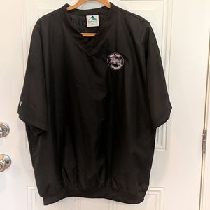 Men's Short Sleeve Windbreaker with HPU